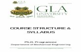 COURSE STRUCTURE & SYLLABUS - GLA Universitygla.ac.in/public/uploads/filemanager/media/Ph.D-syllabus.pdfCOURSE STRUCTURE & SYLLABUS CREDIT COURSES COMPULSORY SUBJECT PMG-1001 Research