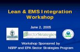 Lean & EMS Integration Workshop - TPM Consulting Servicetpmconsulting.org/dwnld/train_mat/lean/lean.pdf · Lean & EMS Integration Workshop June 2, 2005 ... Value Stream Mapping (VSM)