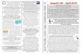 Nuacht Litir Nuacht Litir -- April 2015April 2015 APRIL2015.pdf · St Oliver Plunketts Malahide and ... First Holy Communion First Communion pupils in 2nd Class and their teachers