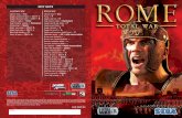RTW PC UK 32599.260.UK MG1 SEGAwizzywizzyweb.gmgcdn.com/media/products/rome-tota… ·  · 2010-08-053 AVE! WELCOME TO ROME: TOTAL WAR™ Rome: Total Waris a game of epic real-time