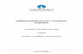 CHRISTCHURCH CITY COUNCIL AGENDAresources.ccc.govt.nz/files/thecouncil/meetingsminutes/... ·  · 2008-02-19christchurch city council agenda thursday 28 february 2008 9.30am ...