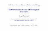 Mathematical Theory of Biological Invasions200.145.112.249/.../files/Petrovskii_Sao-Paulo-2017_Part-1c_marked.pdf · Mathematical Theory of Biological Invasions ... 1. A new species