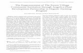 The Empowerment of The Forest-Village Community …iicbe.org/upload/1887C914112.pdfand Hayat Husnul Hotimah 3 T International Conference on Chemical, Environment & Biological Sciences