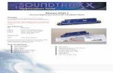 Athearn SD40-2 - SoundTraxx · Athearn SD40-2 Tsunami Digital Sound Decoder Installation Notes Overview This application note describes how to install a TSU-AT1000 into an …