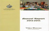 Annual Report 2013-14 Final jaya corrections - vidya Bhawan Report 2013-14 Final PDF… · Anil Shah Hony .Treasurer ... that much more before the present project finishes, ... Chemistry