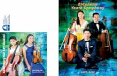 ElCamino Youth Symphony - c.ymcdn.com Youth Symphony ... cello, Ryan Su, cello, & Hyunwoo Roh, clarinet 3 Welcome to the 5 5th Season of ... DELIBES “Waltz” and “Czardas” from
