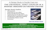 A Design Study in Ductile Cast Iron · Project funding was provided by the American Metal Casting Consortium Project, ... (with holes for the coupling ... A casting design study showed