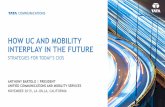HOW UC AND MOBILITY INTERPLAY IN THE FUTURE communications and mobility services november 2015, la jolla, california how uc and mobility interplay in the future. ... byod enterprise