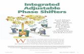 Integrated Adjustable Phase Shiftersgtas.unican.es/files/pub/IEEE_MMagazine_2010.pdf · phase shifters, a broad range of design constraints have to be considered. ... compensation