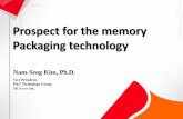 Prospect for the memory Packaging technology - ectc.net · SK hynix is leading new and advanced memory package development against diverse and rapidly changing circumstances of semiconductor