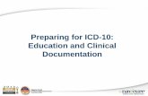 Preparing for ICD-10: Education and Clinical Documentationinfo.navicure.com/rs/navicure/images/Navicure_Client_ICD_10_July... · Clinical documentation assessment, ... Assess icd