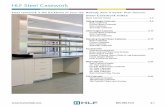 HLF Steel Casework - Hanson Lab · HLF Steel Casework Steel casework is the backbone of your lab. Nobody does it better than Hanson. Steel Casework Index ... Double Sided Upper Cabinets