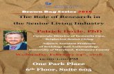 The Role of Research in the Senior Living Industry …gerontology.gsu.edu/files/2016/02/Gero-Brown-Bag-Patrick-Doyle.pdfThe Role of Research in the Senior Living Industry Patrick Doyle,