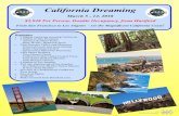 California Dreaming - KM Tours · California Dreaming March 5 -12, 2018 $2,948 Per Person, Double Occupancy, from Hartford From San Francisco to Los Angeles -see the Magnificent California