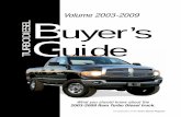 Volume 2003-2009 TURBO DIESEL Buyer’s Guide€¦ · 2 Volume 2003-2009 A Publication of the TURBO DIESEL REGISTER ... we didn’t make a purchase, ... the Turbo Diesel Register