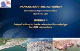 MODULE 1 Introduction to basic standard knowledge for … course module/MODULE 1.pdf · Introduction to basic standard knowledge for ASI Inspectors. ... Starboard side. ... the Load