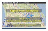 Signal Four Analytics - Florida Department of Transportation · Signal Four Analytics ... based location works only partially • Additional efforts, frequently multiplicated •