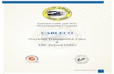 CABLECO · ... AAAC, and ACSR) can be insulated for the same ... low strength to weight ratio of all-aluminum conductor ... Conductor Weight Calculated Breaking Load Calculated ...