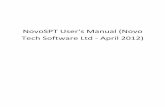 NovoSPT User's Manual (Novo Tech Software Ltd - April 2012)€¦ · 5.8.3 Bearing Capacity ... 13- Correlations between shear wave velocity and in-situ ... 68- Relationship between