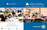 PARENT CURRICULUM GUIDE - ddot.dc.gov · How to Use the Parent Curriculum Guide: What You Can Do: ... This guide gives you the tools you need to support your child at home. In this