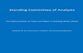 Blue Book Guidance for Taste and Odour - DWI, UKdwi.defra.gov.uk/stakeholders/guidance-and-codes-of-practice/SCA... · Standing Committee of Analysts ... This bluebook updates and