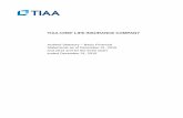 2015 TC Life Audited Statutory Basis FS Final - TIAA · Net transfers to separate accounts ... and the New York SAP annual statement filed with the Department. TIAA-CREF LIFE INSURANCE