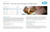 HP ATA – Servers and Storage certification Learning_HP-Servers...Certification guide HP ATA – Servers and Storage certification Introduction In today’s business environment,