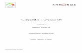 The OpenCL C++ Wrapper API - Khronos Group€¦ · Last Revision Date: 6/14/2010 The OpenCL C++ Wrapper API Version: 1.1 Document Revision: 04 Khronos OpenCL Working Group Author: