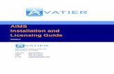 AIMS 9 Installation and Licensing Guide - Avatier - AIMS 9 Installation and...SUN SOLARIS Microsoft’s ... Logon to the AIMS server as a Domain Admin ... AIMS Installation and Licensing