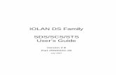 IOLAN DS Family SDS/SCS/STS User’s Guide DS Family SDS/SCS/STS User’s Guide Version 2.8 ... 10 IOLAN Device Server User’s Guide, ... Basic Alarm Settings ...