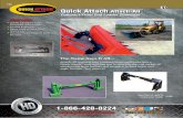 196 Quick Attach Attach-Allquick- financing and specifications subject to change without notice. Quick Attach Attach-All™ Compact/Front End Loader Converter FEATURES • Convert