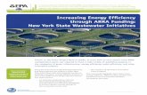 Increasing Energy Efficiency through ARRA Funding: … York State Wastewater Initiatives ... The energy conservation measures financed willi improve operations at wastewater treatment