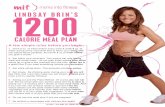 Moms Into Fitness 1200 Calorie Meal Plan by Lindsay … not use this meal plan if you are pregnant. ... You need 1000-1200 mg of calcium a day ... Moms Into Fitness 1200 Calorie Meal