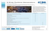 2-Pole Turbine Generators - Electric Machinery C50.13 and Electric Machinery standards and performed by methods in IEEE 115. Test Resistance of armature and field windings All Machines