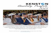 2015 Quality Profile - Kenston Local Schoolskenstonlocal.org/.../uploads/2015/09/2015-Quality-Profile.pdf · Corporation for their exceptional academic promise and represent some