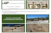 GOLD MINING COMMENCEMENT - InterGroup Mining …€¦ · Shareholder Update 22nd December, 2017 Dear Shareholder, It is great to be able to share with you some photos of mining commencement
