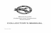 Collector's Manual rev 2008 - MA Collectors …mcta.virtualtownhall.net/.../collectorsmanualrev2008.pdf2 1. Appointed Collectors a. An appointed collector, who has been in office for