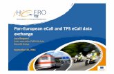 Pan European eCall and TPS eCall data exchange€European eCall and TPS eCall data exchange Luca Bergonzi Sales executive EMEA & Asia Beta 80 Group September 22, 2016