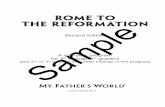 Rome to the Reformation Sample - My Father's World RTR TM 022018 Sample.pdfJews China The Sun Week 23 Japan ... Saturn Week 31 Martin Luther ... Rome to the Reformation is a complete