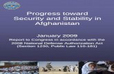 Progress toward Security and Stability in Afghanistan toward Security and Stability in ... the comprehensive strategy of the United States for security and stability in Afghanistan.