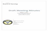 Draft Meeting Minutes - floridasnursing.govfloridasnursing.gov/meetings/minutes/2017/04-april/...Kathryn L The Florida Board of Nursing Draft Meeting Minutes April 5 - 7, 2017 Hyatt