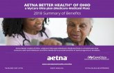 a MyCare Ohio plan (Medicare-Medicaid Plan) BETTER HEALTH® OF OHIO a MyCare Ohio plan (Medicare-Medicaid Plan) 2018 Summary of Benefits Aetna Better Health of Ohio, a MyCare Ohio