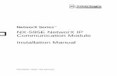 NX-595E NetworX IP Communication Module … Installation Manual...NX-595E NetworX IP Communication Module Installation Manual ... Authorized EU manufacturing representative: ... UTCFS