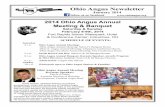 Ohio Angus Newsletter · Ohio Angus Newsletter ... -Complete Dispersal Sale-Sunday, Oct. 20, 2013 - 3 - ... Copper Creek Canyon Cattle Co. Pebblecreek Angus Cranmer Farms
