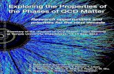 the Phases of QCD Matter priorities for the next decade the Properties of the Phases of QCD Matter Research opportunities and priorities for the next decade Summary of the \Phases
