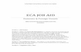 ECA JOB AID - AMO Currents · ECA JOB AID Domestic & Foreign ... regarding the ECA will be forwarded to the Environmental Protection Agency (EPA) ... Deficiency codes associated with