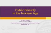 Cyber Security in the Nuclear Age - ANS / Constituencies / …local.ans.org/dc/wp-content/uploads/2014/01/ANS-DC-C… ·  · 2014-10-15Cyber Security in the Nuclear Age ... hiding,