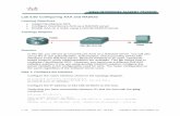 Lab 5.6b Configuring AAA and RADIUS - Joliet Junior …cisco.jjc.edu/cnt206/PDF/CCNP2_lab_5_6b_en.pdf• Enable AAA on a router using a remote RADIUS server Topology Diagram Scenario