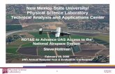 New Mexico State University/ Physical Science … New Mexico State University/ Physical Science Laboratory Technical Analysis and Applications Center Steve Hottman February 28, 2008