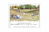 The Outdoor Campus |School Program Guide · wilderness survival skills. Outdoor Skills Student will spend the day learning various outdoor skills (all outdoor skills, no environmental
